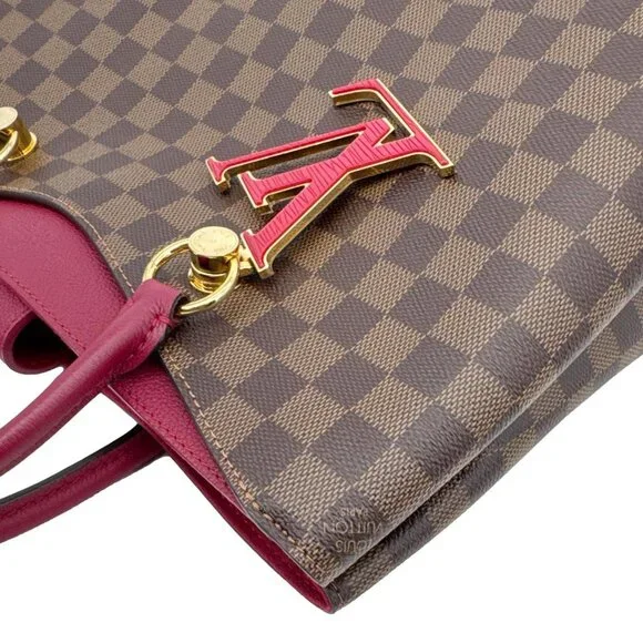 Louis Vuitton LV Riverside Damier Ebene Tote Bag Brown - Picture 6 of 12